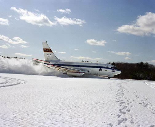 
The prototype 737, a -100 operated by NASA for testing.