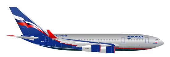 
Il-96 in Aeroflot livery