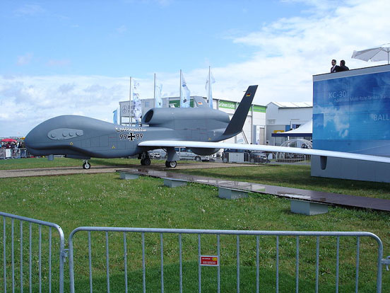 
EuroHawk mock-up at the ILA 2006