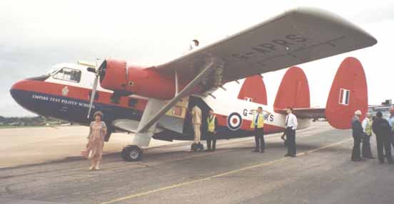 
Twin Pioneer of Air Atlantique at Exeter in 1998