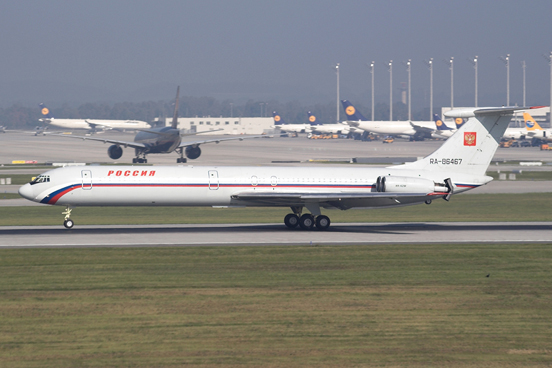 
Rossija' (Russian State Transport Company) Ilyushin Il-62 RA-86467 at Munich Airport