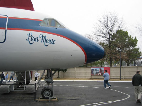 
Elvis' Convair 880, named after his daughter