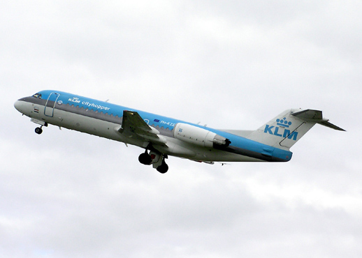 
Fokker 70, Fokker's last successful plane.