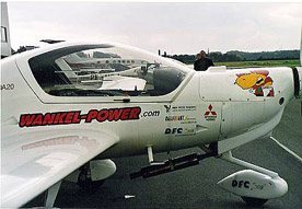 
Diamond DA20 with Diamond Engines Wankel