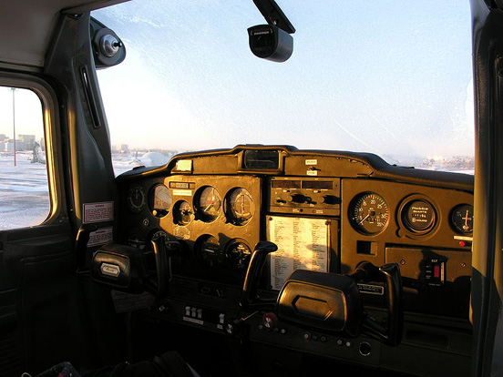 
Cessna 150M Instrument Panel