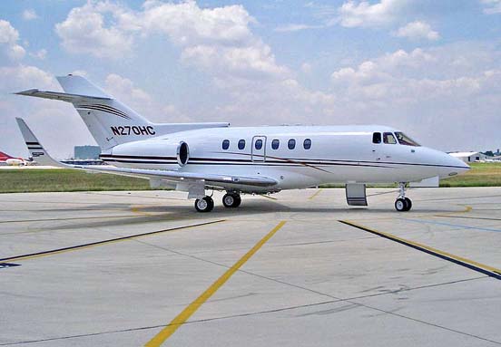 
A Hawker 800SP