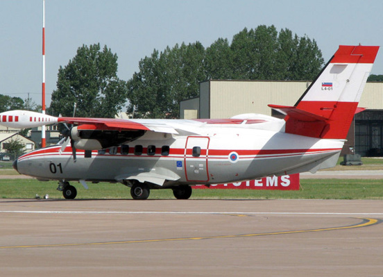 
Let L-410UVP-E of the Slovenian Armed Forces