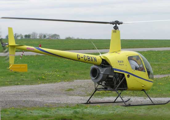 
Robinson R22 hovering