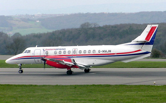 
A Jetstream 41 operated by Eastern Airways.