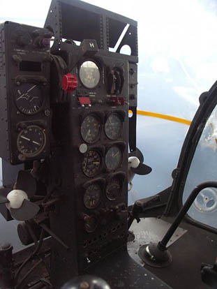 
Instrument layout on the 47G