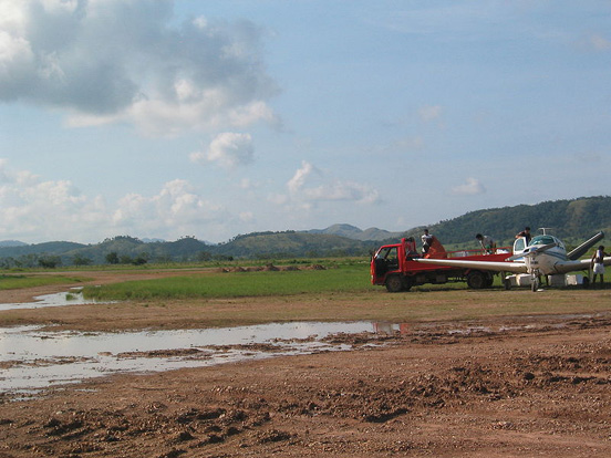 
Busuanga airstrip, the Philippines