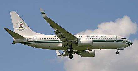 
Nigerian Presidential Jet