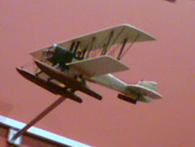
Model of Boeing's first plane, the B&W, at Future of Flight Museum shop