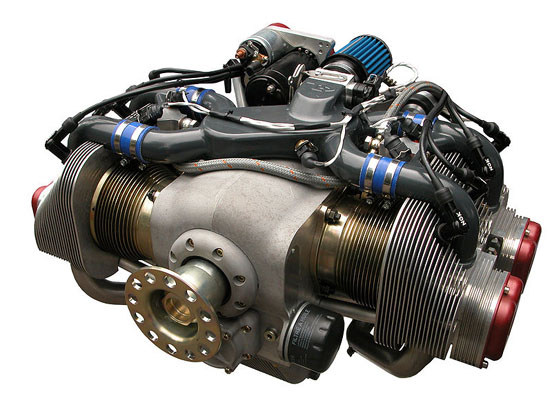
ULPower UL260i
horizontally-opposed,
air-cooled, aero engine.