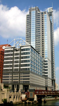 
Boeing's headquarters in Chicago. Formerly the headquarters of Morton Salt
