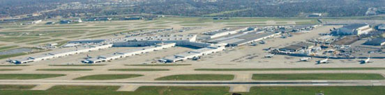 
UPS Worldport Air Hub at Louisville International Airport.