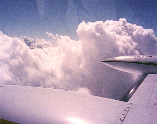 
VMC flying under IFR