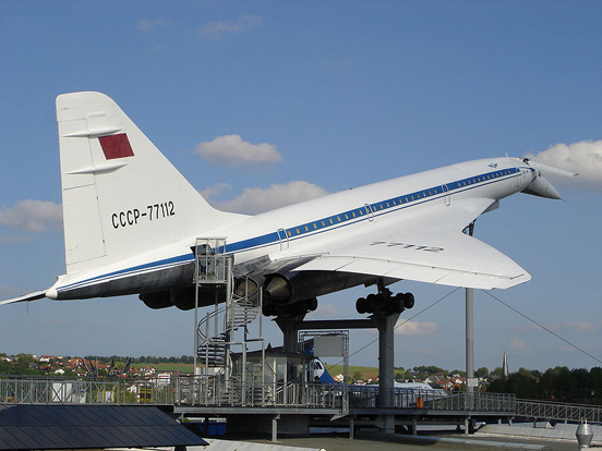 
Tu-144D #77112 on display at Sinsheim Auto & Technik Museum, Germany