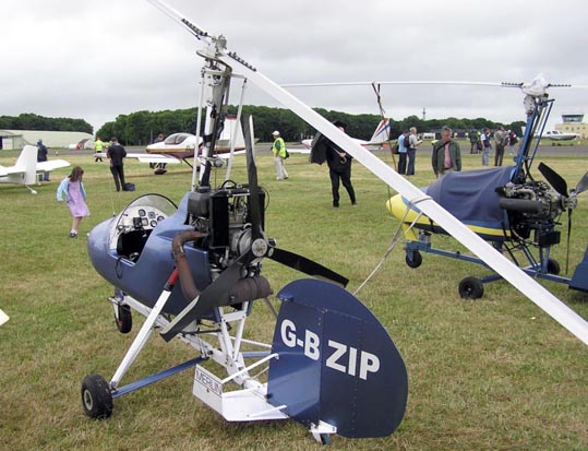 
Montgomerie Merlin single-seat autogyro
