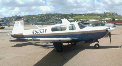 
A Mooney M20M 