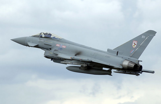 
The Eurofighter Typhoon.