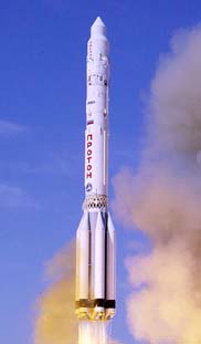 
Proton Rocket heading for space