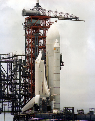 
Enterprise on Launch Pad 39A