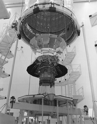 
Prototype of the Helios spacecraft