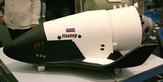 
Kliper spacecraft model