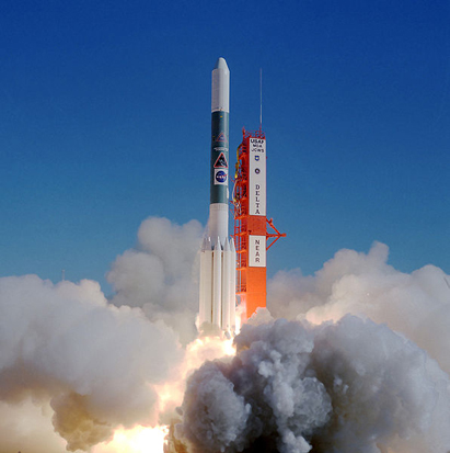 
Launch of the NEAR spacecraft, February 1996.