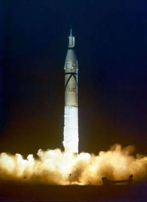 
Launch of Explorer 1 on January 31, 1958.
