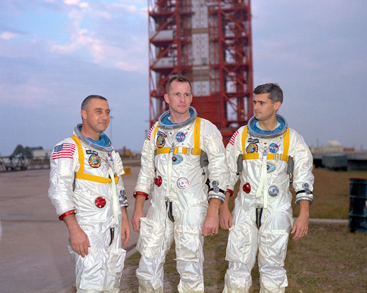 
Apollo 1 Crew (L-R: Gus Grissom, Ed White, Roger Chaffee)
