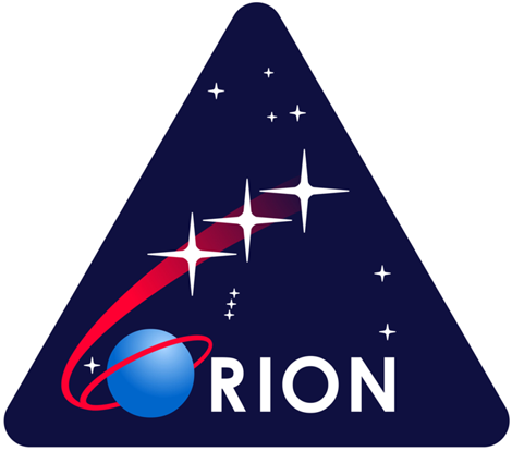 
Orion logo designed by Michael Okuda
