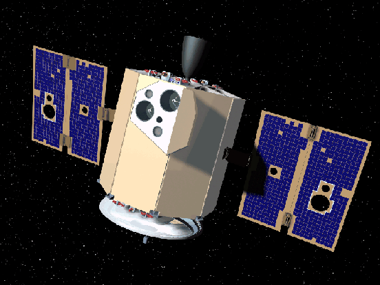 
Artist's conception of Clementine fully deployed